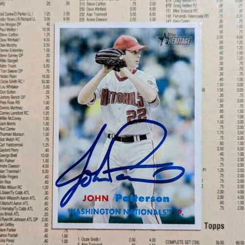 2006 Topps Heritage John Patterson