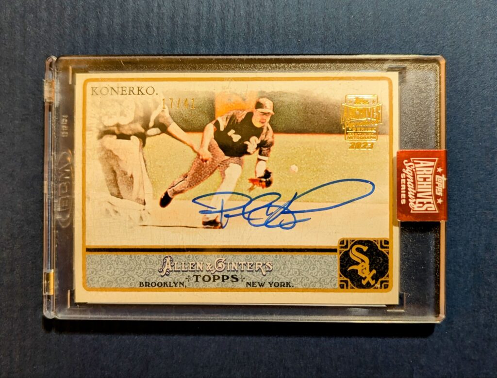 Paul Konerko Topps Archive