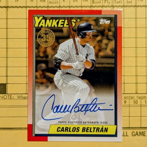 2025 Topps Carlos Beltran