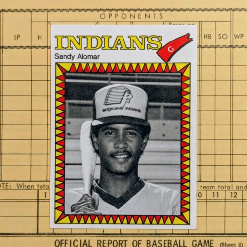 1984 Spokane Indians Sandy Alomar Jr.